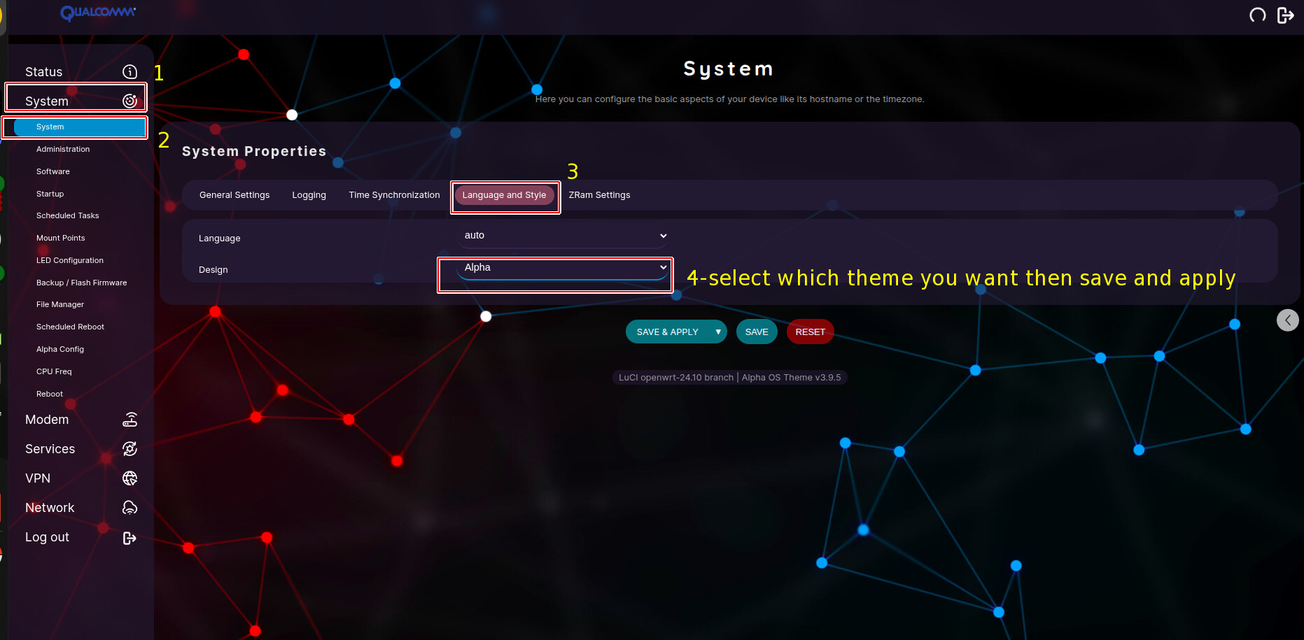 Change Theme